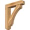Ekena Millwork Imperial Craftsman Rough Sawn Bracket w/ Offset Brace, Western Red Cedar, 8"W x 38"D x 44"H BKT0806X38X44IMP04RWR - alternate 1